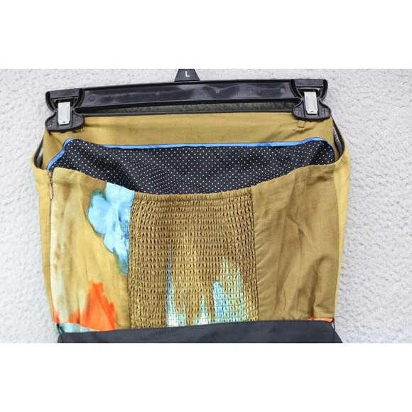 Moulinette Soeurs-Anthropologie Strapless Silk Blend Watercolor Dress-Size 4 - Picture 14 of 14